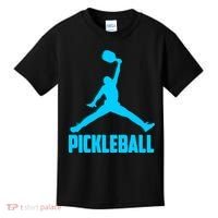 Sky Blue Pickleball Sports Logo Kids T-Shirt thumb 0