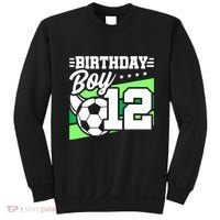 Soccer Birthday Party 12 Year Old 12th Birthday Sweatshirt thumb 0