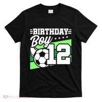 Soccer Birthday Party 12 Year Old 12th Birthday T-Shirt thumb 0