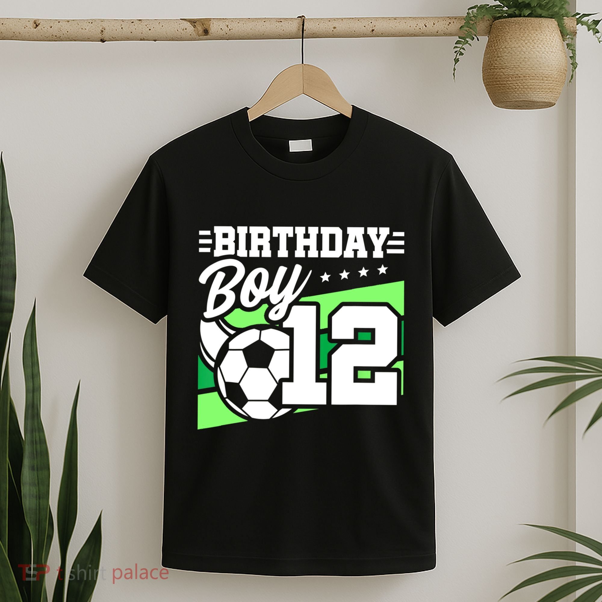 Soccer Birthday Party 12 Year Old 12th Birthday T-Shirt