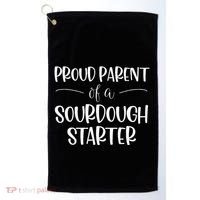 Sourdough Baker Proud Parent Of A Sourdough Starter Golf Towel thumb 0