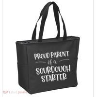 Sourdough Baker Proud Parent Of A Sourdough Starter Tote Bag thumb 2