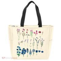 Subtle Bi Pride Bisexual Flowers Flag Discreet Pride Apparel Tote Bag thumb 0
