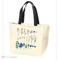 Subtle Bi Pride Bisexual Flowers Flag Discreet Pride Apparel Tote Bag thumb 3