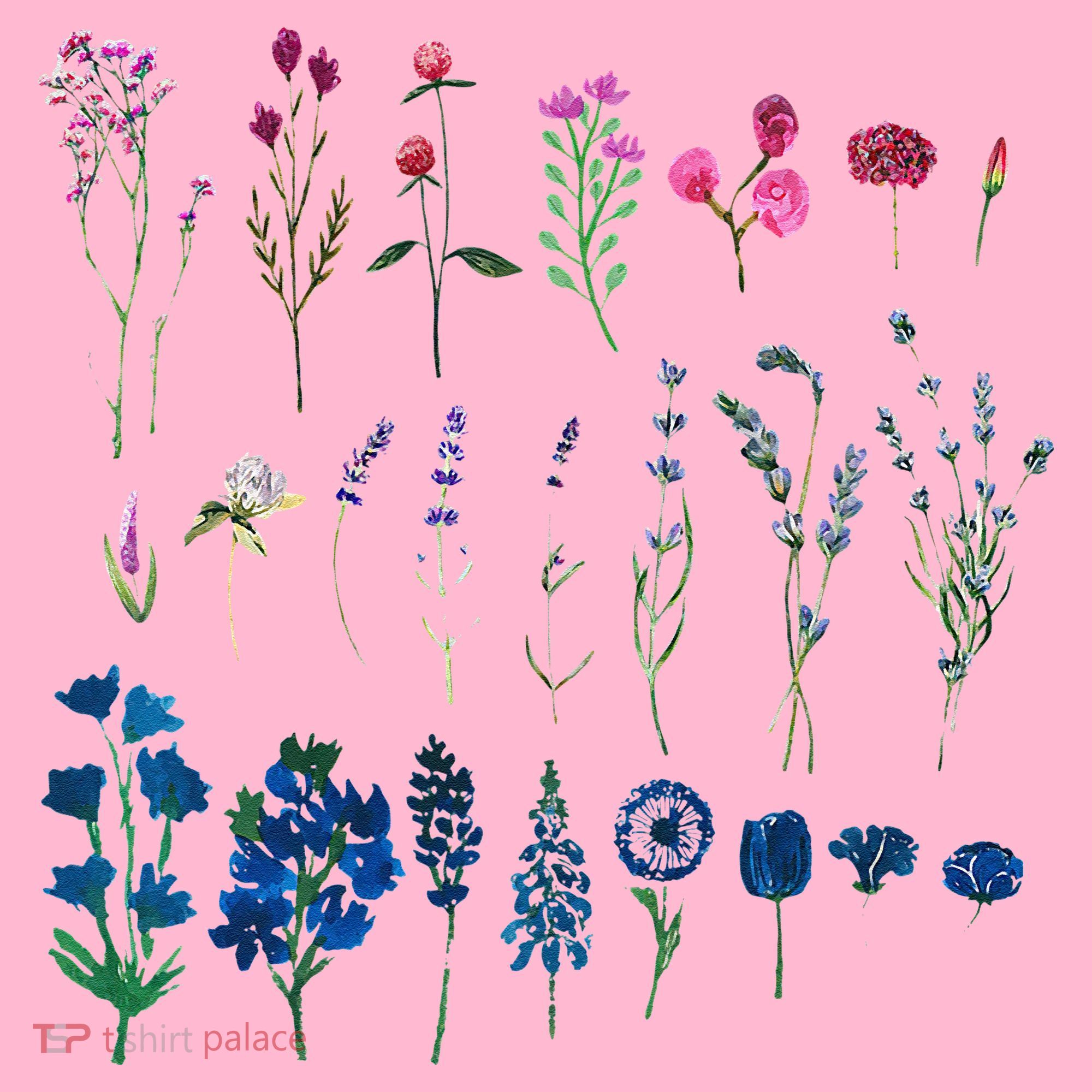 Subtle Bi Pride Bisexual Flowers Flag Discreet Pride Apparel Coaster