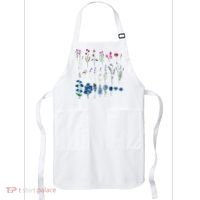 Subtle Bi Pride Bisexual Flowers Flag Discreet Pride Apparel Apron thumb 0