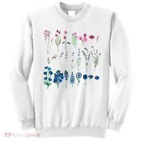 Subtle Bi Pride Bisexual Flowers Flag Discreet Pride Apparel Sweatshirt thumb 0