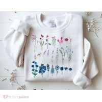 Subtle Bi Pride Bisexual Flowers Flag Discreet Pride Apparel Sweatshirt thumb 2