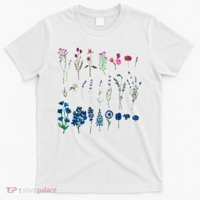 Subtle Bi Pride Bisexual Flowers Flag Discreet Pride Apparel T-Shirt