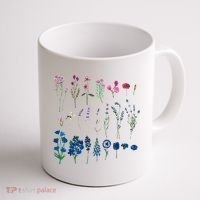 Subtle Bi Pride Bisexual Flowers Flag Discreet Pride Apparel Coffee Mug thumb 1
