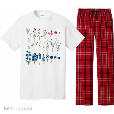 Subtle Bi Pride Bisexual Flowers Flag Discreet Pride Apparel Pajama Set