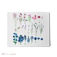 Subtle Bi Pride Bisexual Flowers Flag Discreet Pride Apparel Mousepad thumb 0