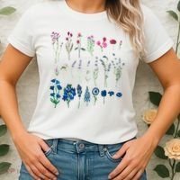 Subtle Bi Pride Bisexual Flowers Flag Discreet Pride Apparel Women's T-Shirt thumb 2