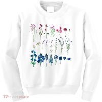 Subtle Bi Pride Bisexual Flowers Flag Discreet Pride Apparel Kids Sweatshirt thumb 0