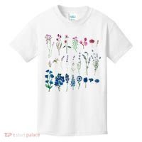 Subtle Bi Pride Bisexual Flowers Flag Discreet Pride Apparel Kids T-Shirt thumb 0