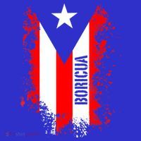 Splattered Boricua Puerto Rican Shirt Puerto Rico Flag Retro T-Shirt thumb 7