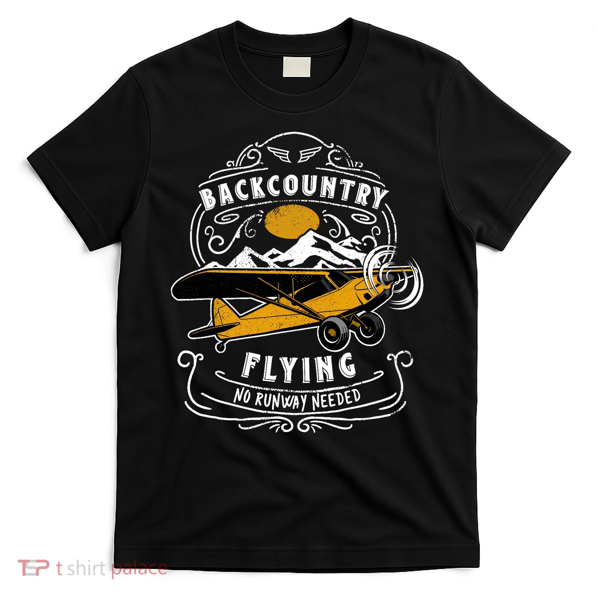 STOL Bush Plane Backcountry Flying Vintage T-Shirt