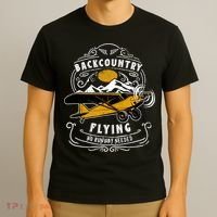 STOL Bush Plane Backcountry Flying Vintage T-Shirt thumb 3
