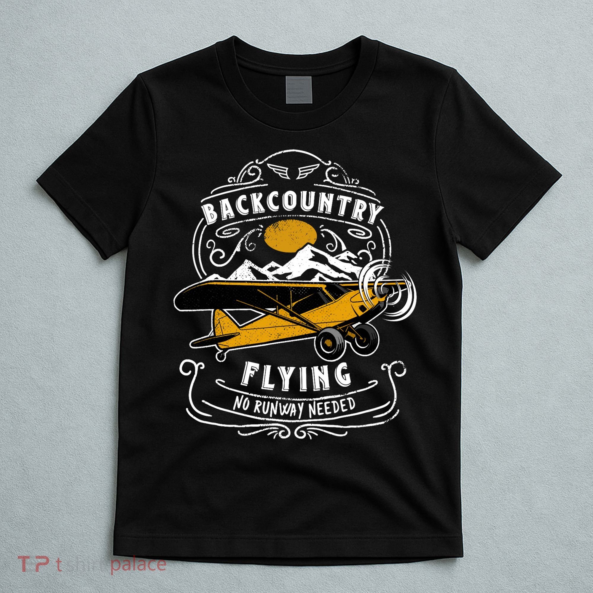 STOL Bush Plane Backcountry Flying Vintage T-Shirt