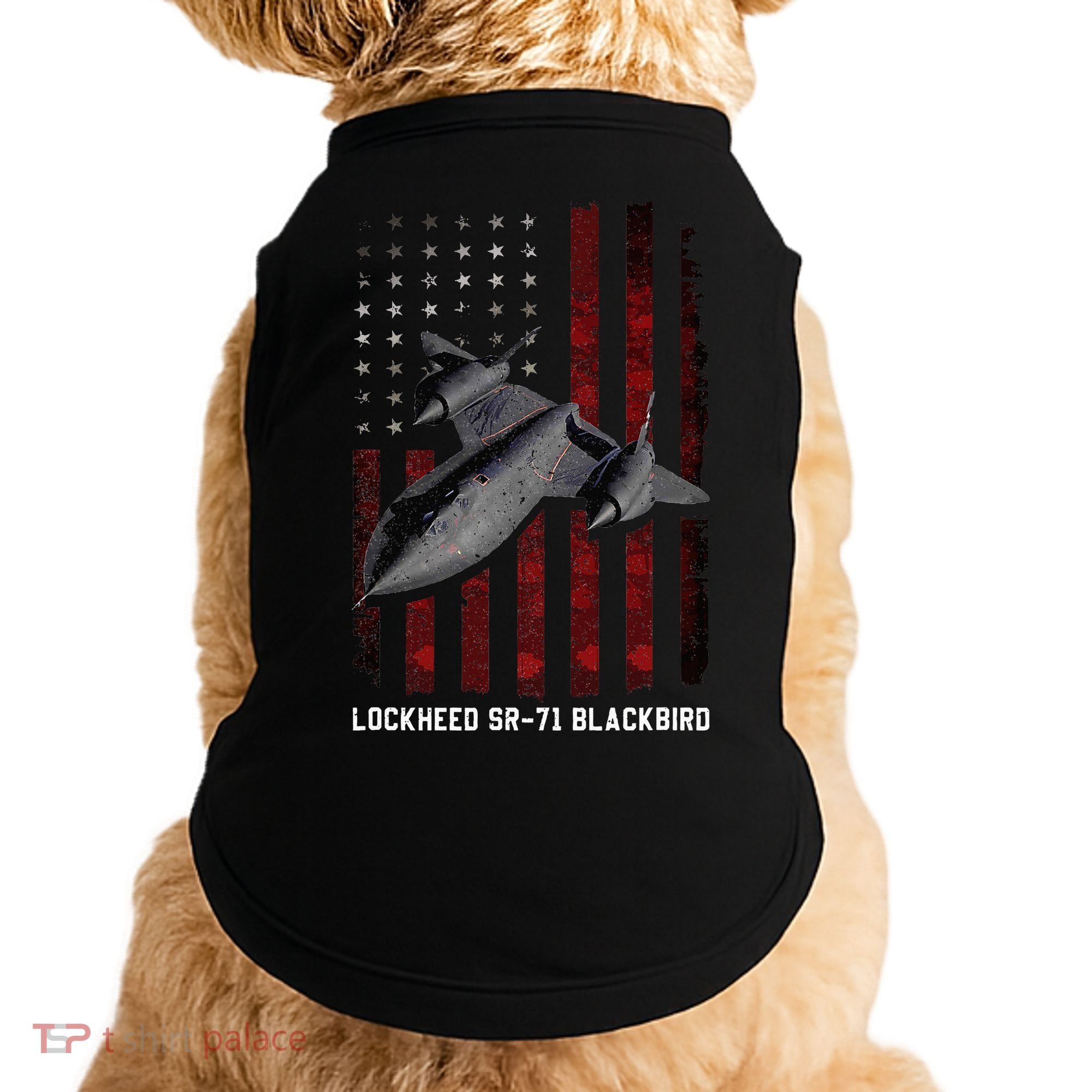 Sr71 Blackbird Plane Doggie Tank
