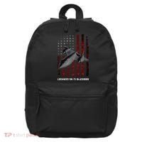 Sr71 Blackbird Plane 16 in Basic Backpack thumb 0