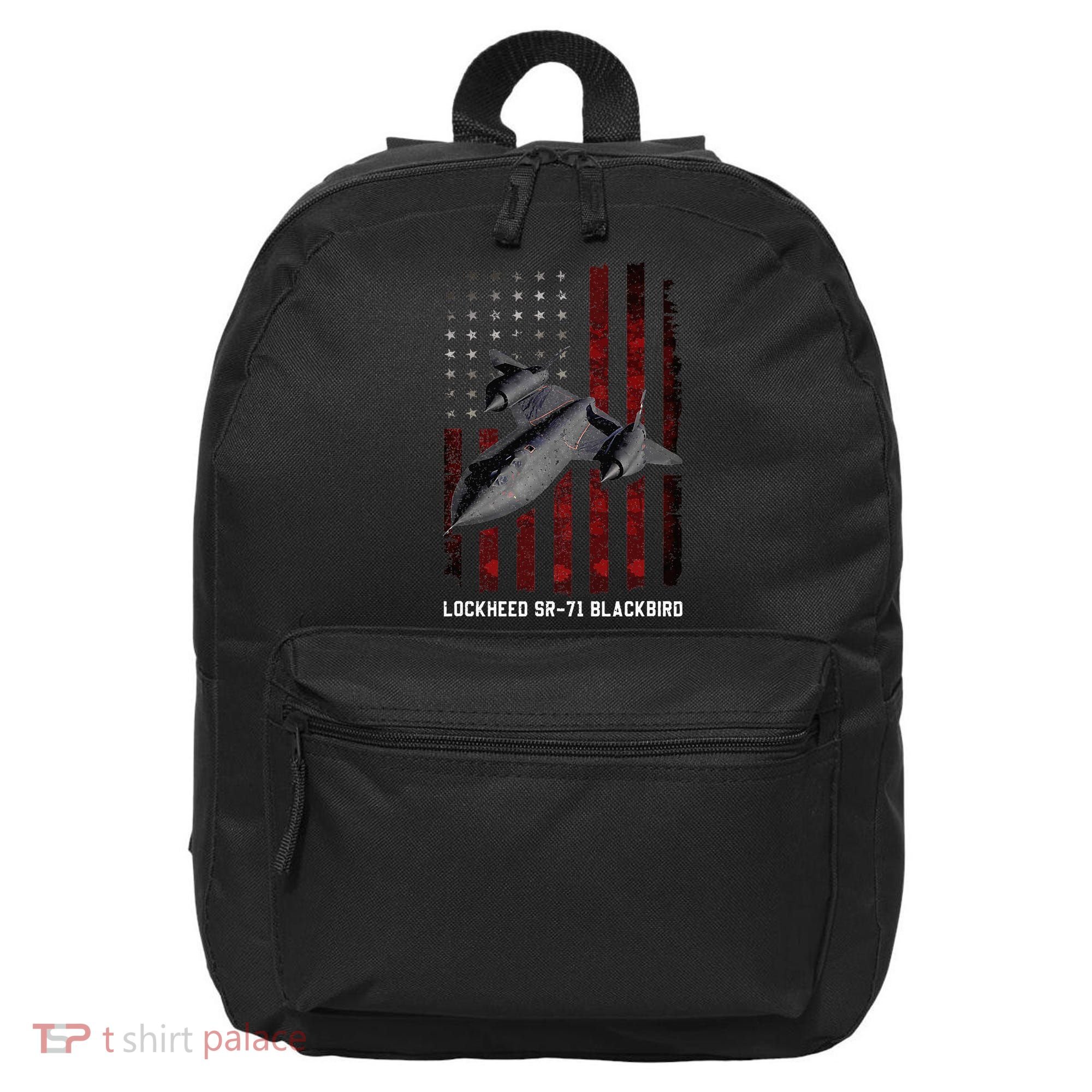 Sr71 Blackbird Plane 16 in Basic Backpack
