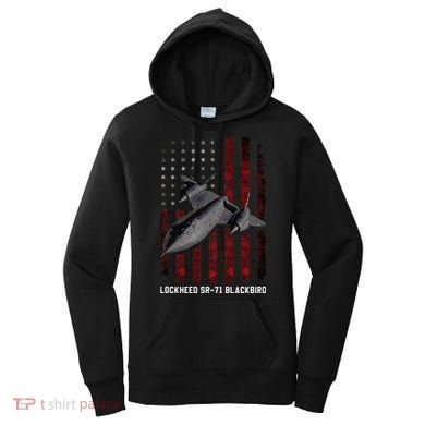 Sr71 Blackbird Plane Women's Hoodie