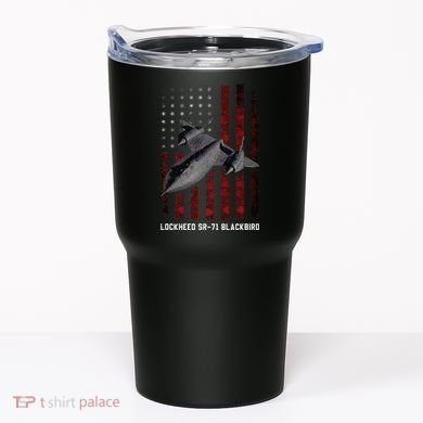 Sr71 Blackbird Plane Tumbler