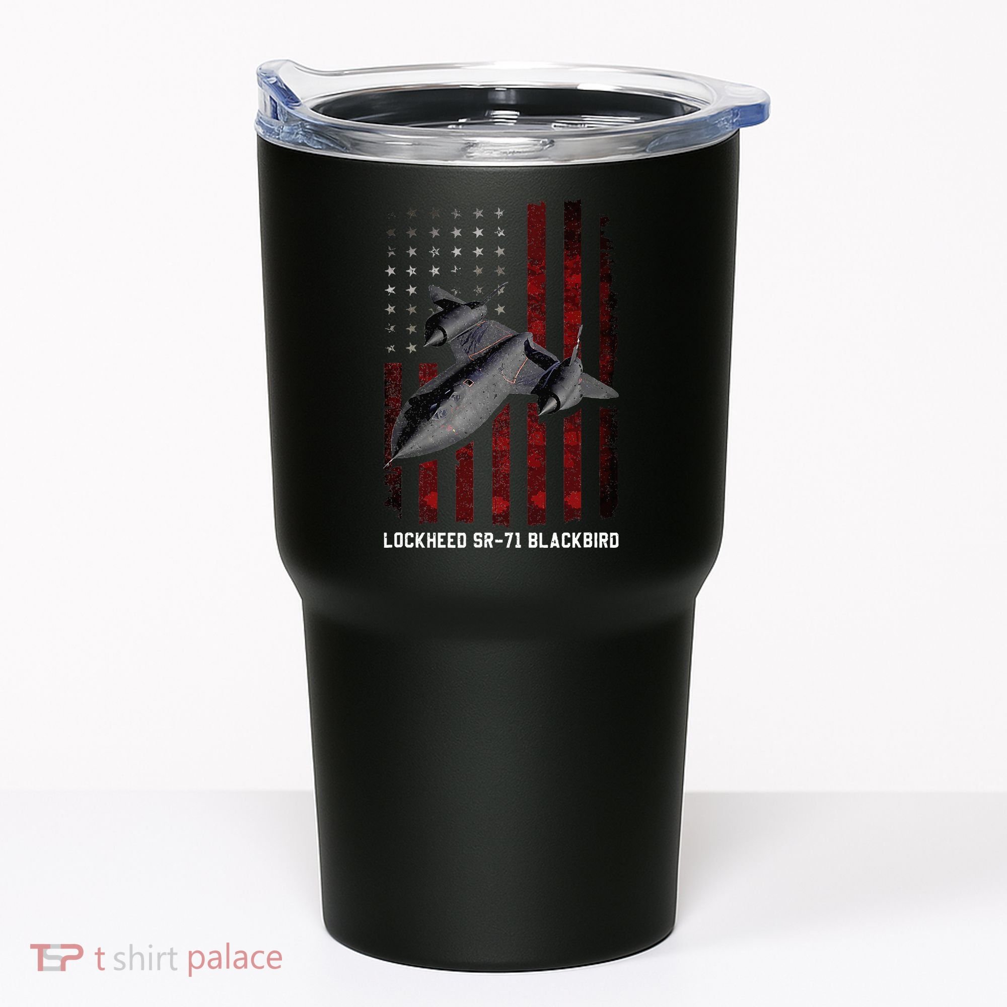 Sr71 Blackbird Plane Tumbler
