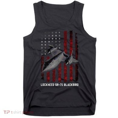 Sr71 Blackbird Plane Tank Top
