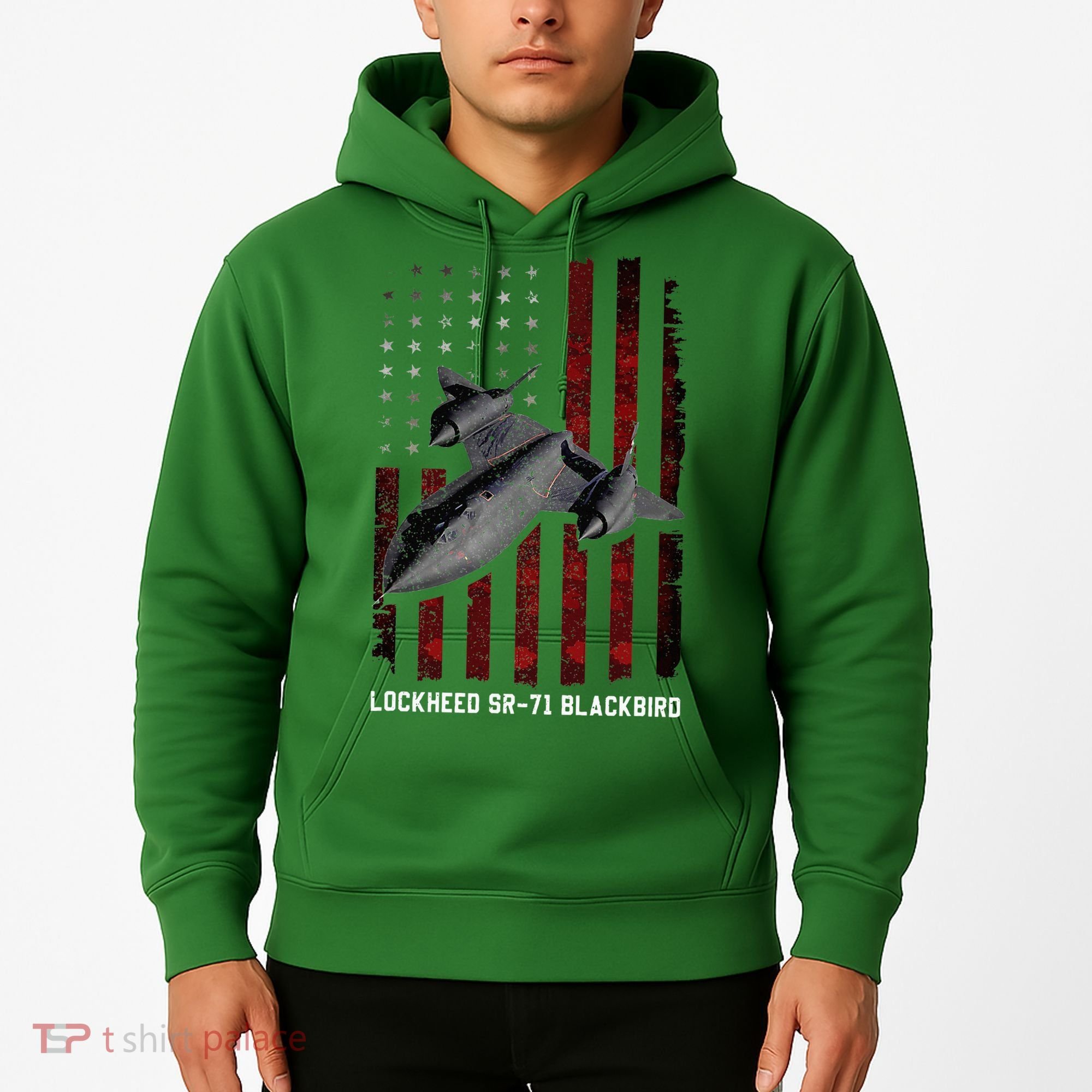 Sr71 Blackbird Plane Hoodie
