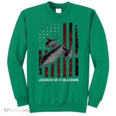 Sr71 Blackbird Plane Sweatshirt