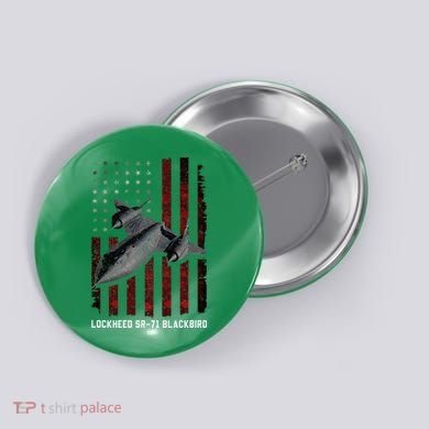 Sr71 Blackbird Plane Button