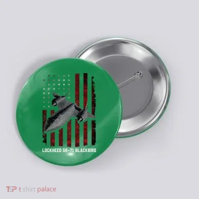 Sr71 Blackbird Plane Button