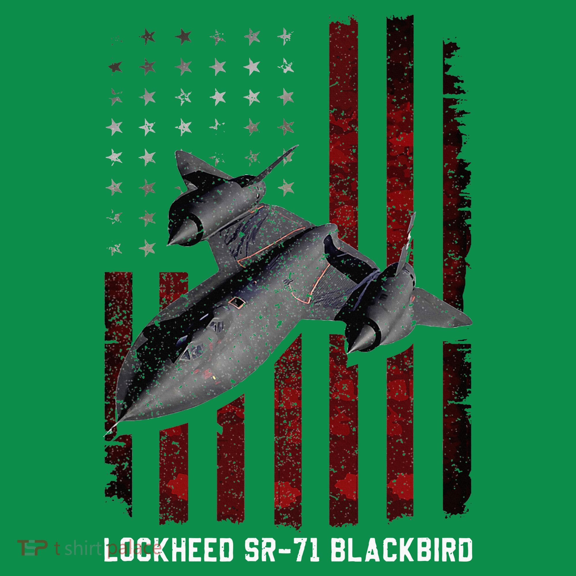 Sr71 Blackbird Plane Pajama Set