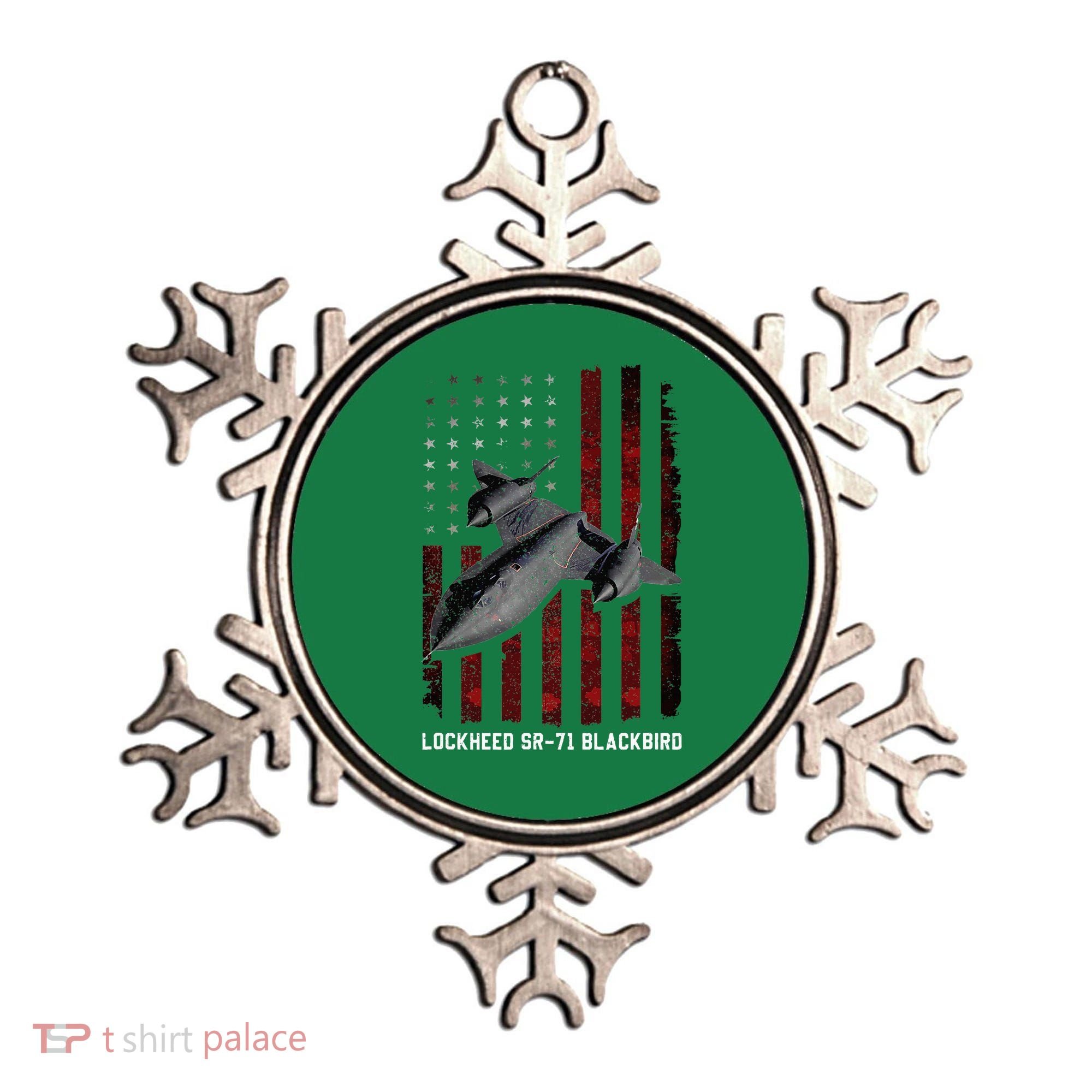 Sr71 Blackbird Plane Ornament
