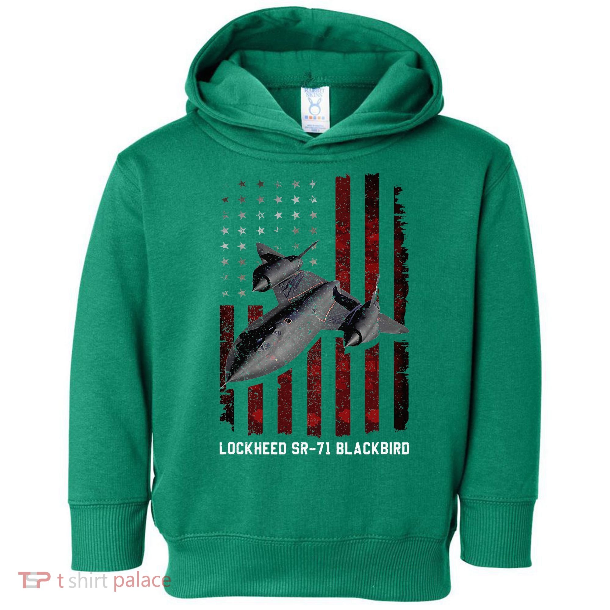 Sr71 Blackbird Plane Toddler Hoodie