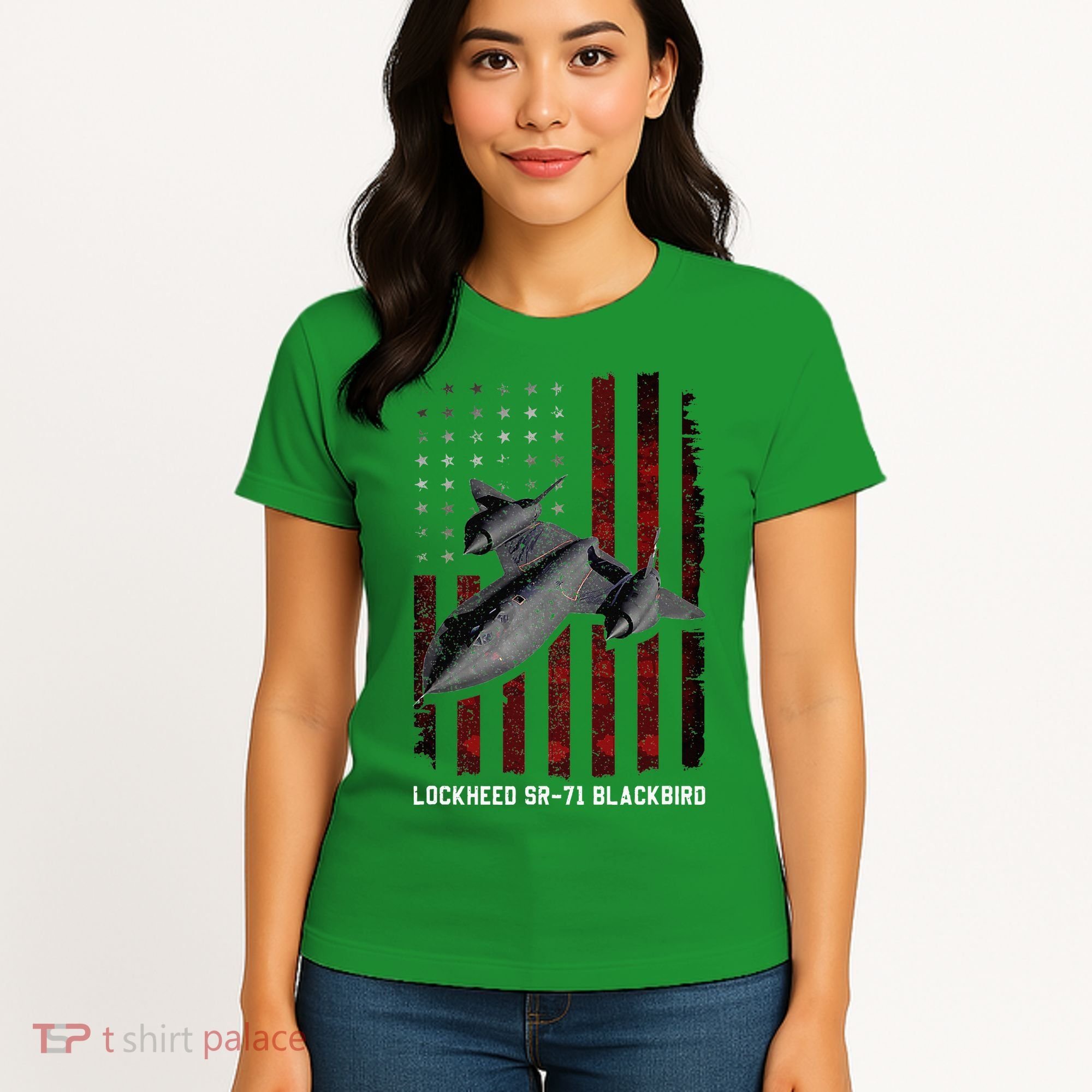 Sr71 Blackbird Plane Women's T-Shirt