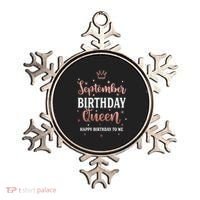 September Birthday Queen September Queen Born In September Gift Ornament thumb 0