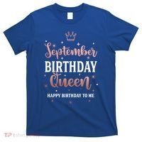 September Birthday Queen September Queen Born In September Gift T-Shirt thumb 0