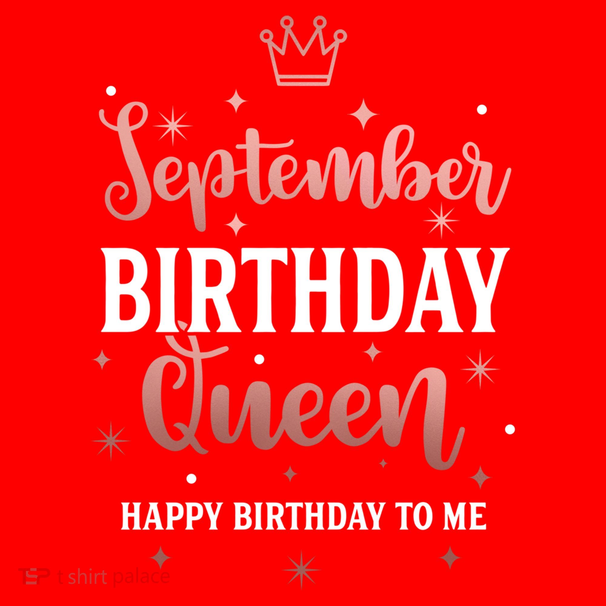 September Birthday Queen September Queen Born In September Gift Santa Hat