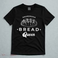 Sourdough Bread Queen Woman Baker Novelty T-Shirt thumb 5