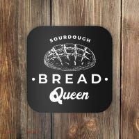 Sourdough Bread Queen Woman Baker Novelty Coaster thumb 0