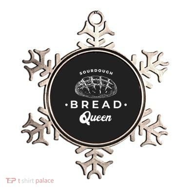 Sourdough Bread Queen Woman Baker Novelty Ornament