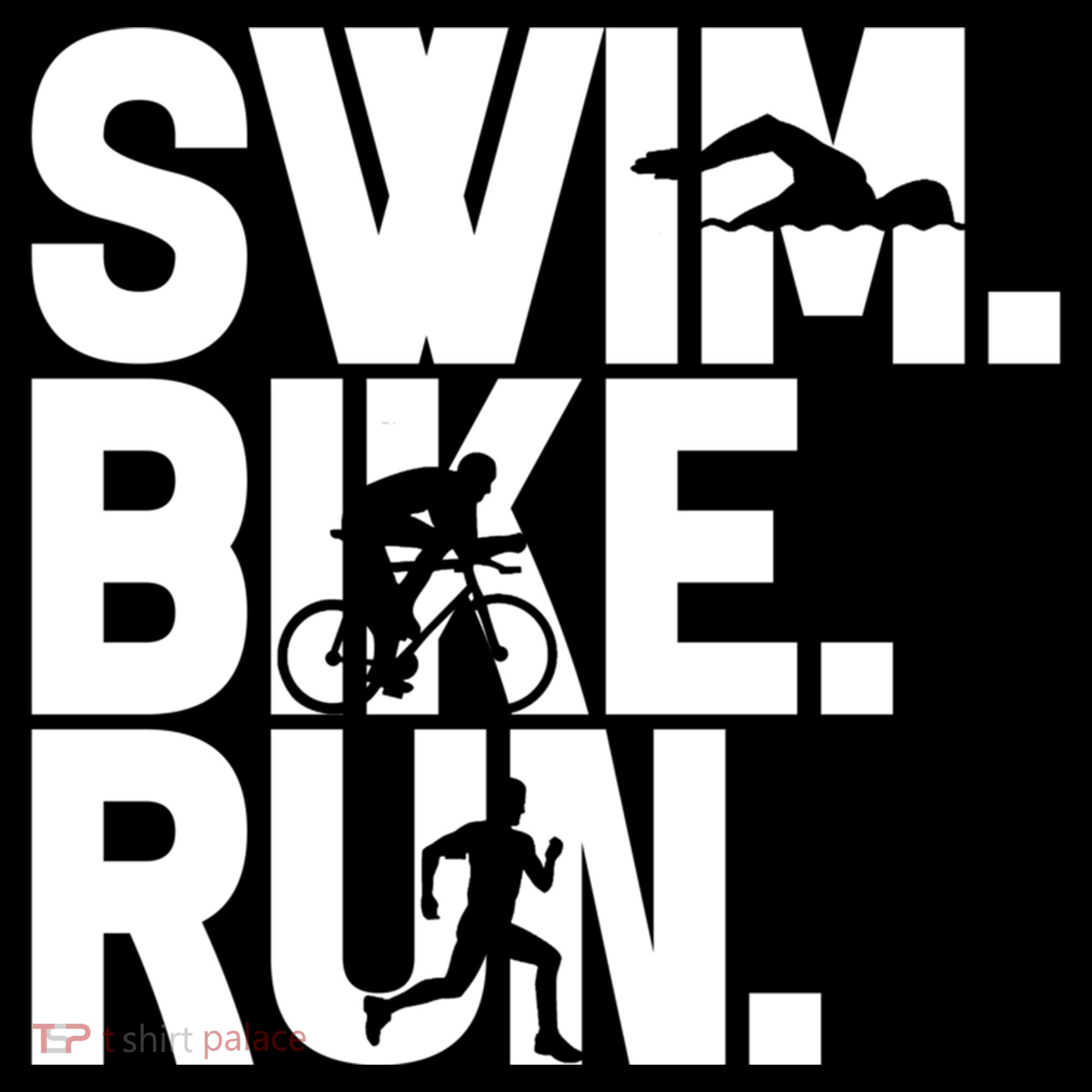 Swim Bike Run Triathlon Triathlete Athletics Gift Coffee Mug