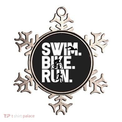 Swim Bike Run Triathlon Triathlete Athletics Gift Ornament
