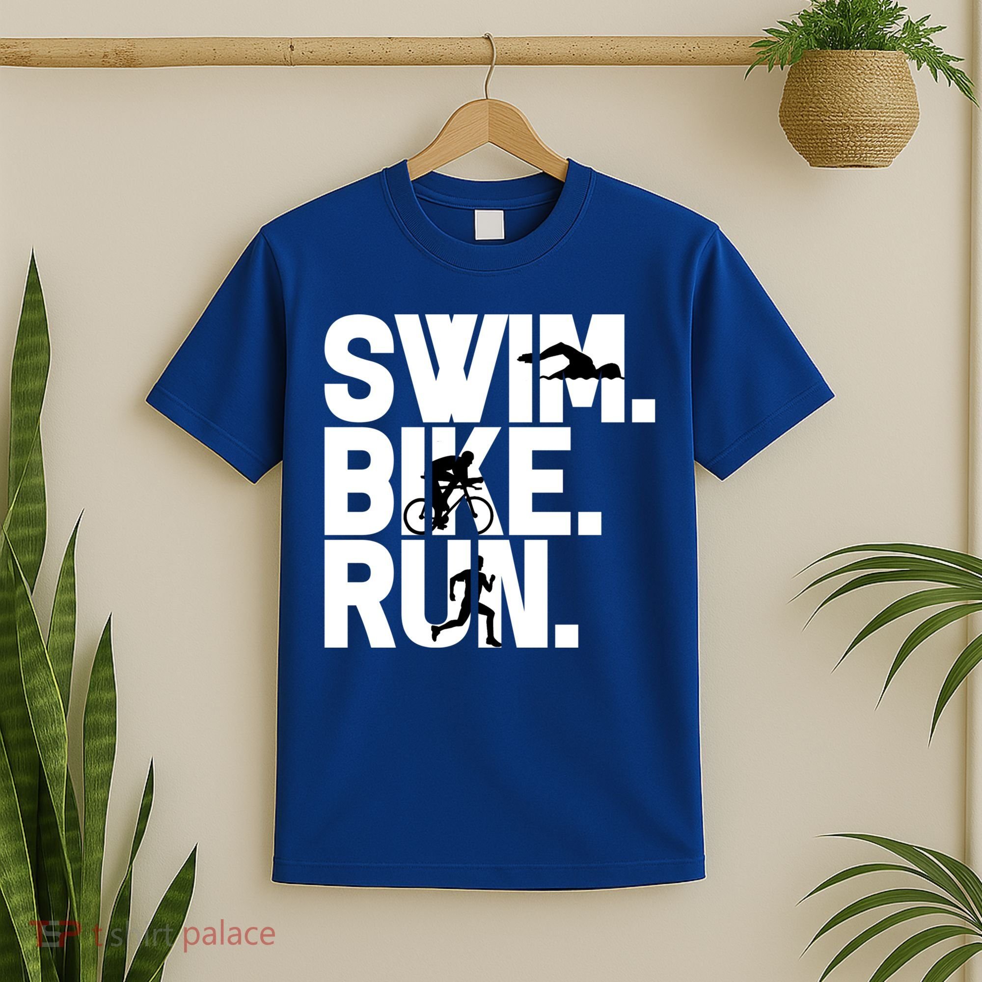 Swim Bike Run Triathlon Triathlete Athletics Gift T-Shirt