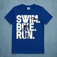 Swim Bike Run Triathlon Triathlete Athletics Gift T-Shirt thumb 5