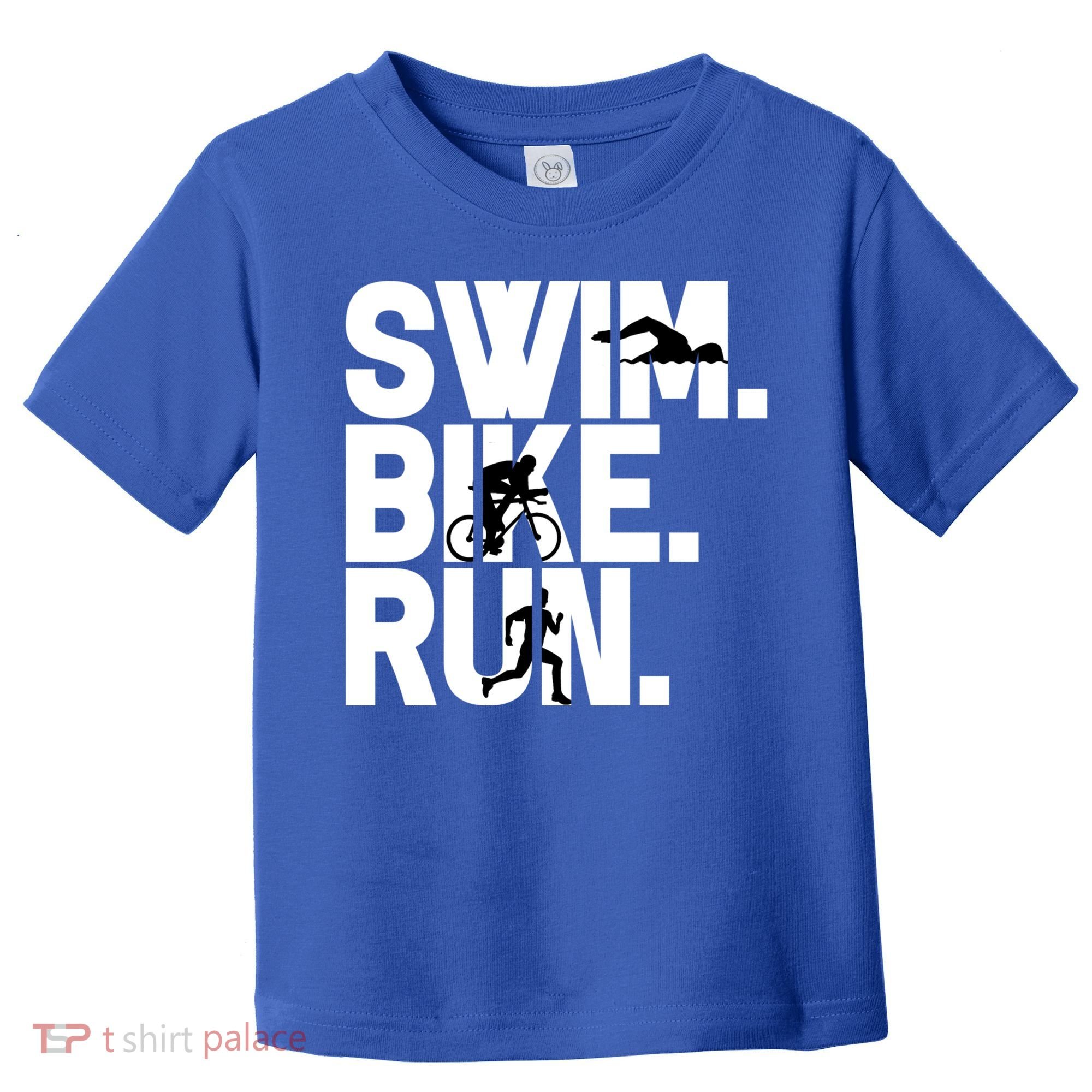 Swim Bike Run Triathlon Triathlete Athletics Gift Toddler T-Shirt