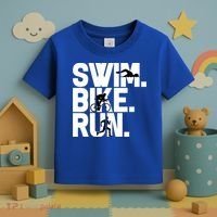 Swim Bike Run Triathlon Triathlete Athletics Gift Toddler T-Shirt thumb 3